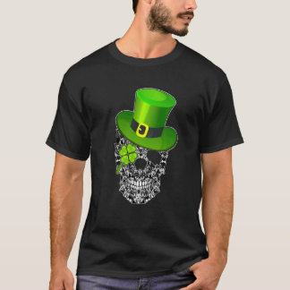 T-shirt Crâne de Doberman drôle Chien Jour de la Saint-Pat