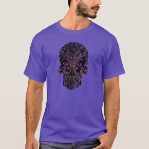 T-shirt Crâne de Filigree dans les nuances de violet