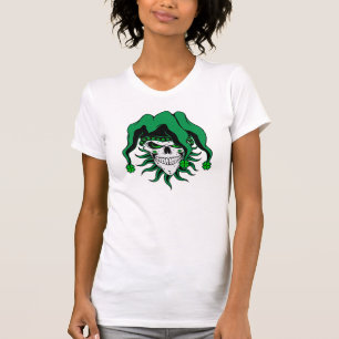 T-shirt Crâne de jester irlandais