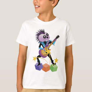T-shirt Crâne de Punk Rock