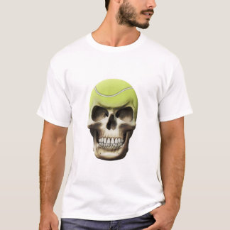 T-shirt Crâne de tennis