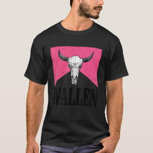 T-shirt Crâne de vache western Wallen Merch tenue mignonne
