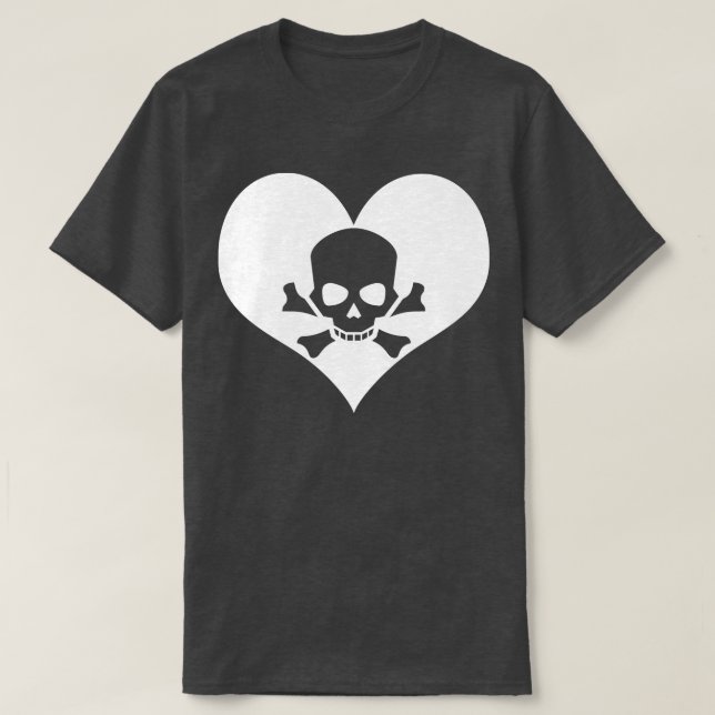 T-shirt Crâne d'horreur (Design devant)