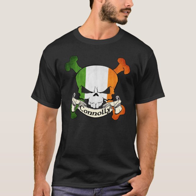 T-shirt Crâne d'Irlandais de Connolly (Devant)