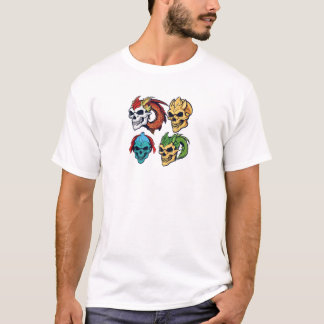 T-shirt Crâne Dragon Chic - Cute Anime Inspiré