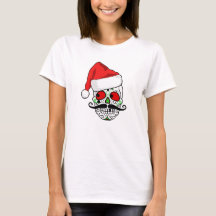 Crâne drôle de sucre de Noël