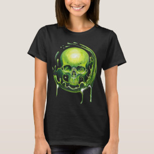 T-shirt crâne Éclaboussement toxique