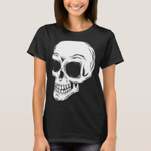 T-shirt Crâne éffrayant Mort cauchemar Craindre Skeleton C