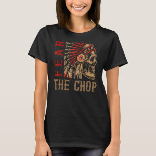 T-shirt Crâne en chef indien amérindien