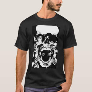 T-shirt Crâne et anneaux