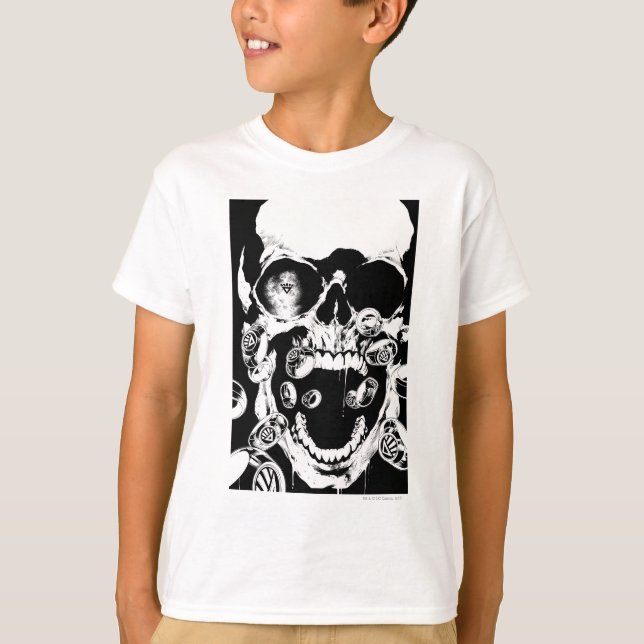 T-shirt Crâne et anneaux (Devant)