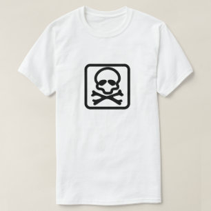 T-shirt crâne et os