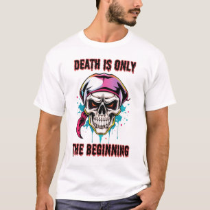 T-shirt Crâne guerrier de la vengeance : Jour des morts