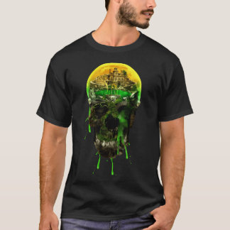 T-shirt Crâne hanté