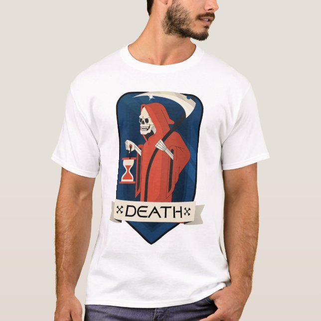 T-shirt Crâne humain (Devant)