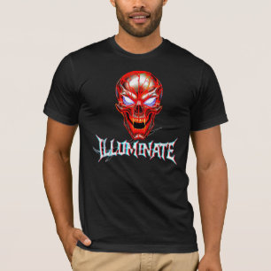 T-Shirt Crâne Illuminé - Rebellion78