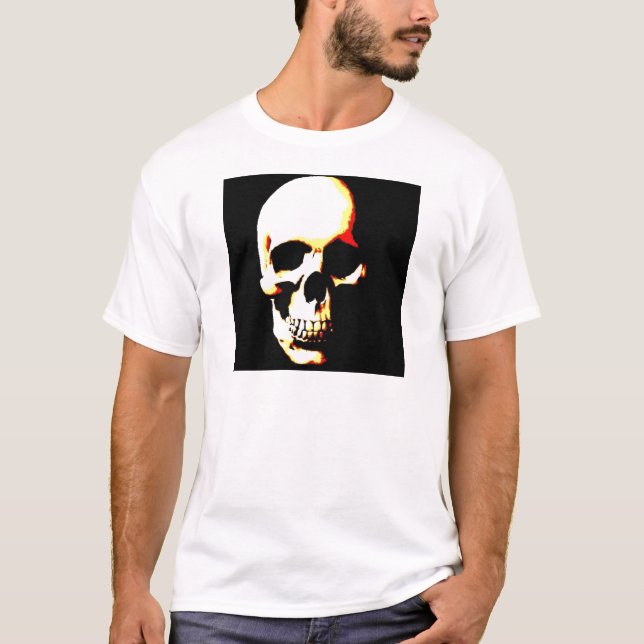 T-shirt crâne : Imaginaire Art Rock Punk (Devant)