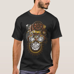 T-shirt Crâne Imaginaire Steampunk