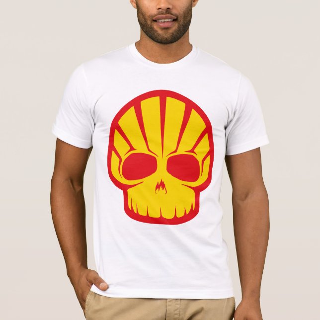 T-shirt Crâne mort de Shell (Devant)