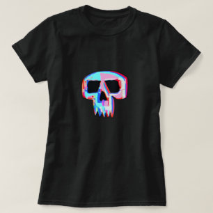 T-shirt Crâne néon