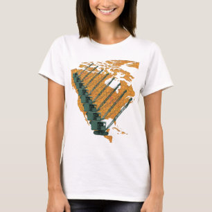 T-SHIRT CRANE OPERATOR US MAP JIGSAW PUZZLE OPERATOR