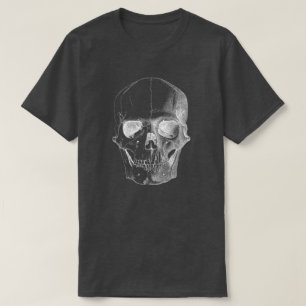 T-shirt Crâne réaliste humain