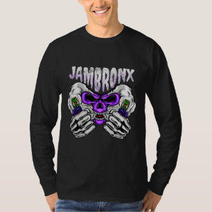 T-shirt crâne vapeur fumée