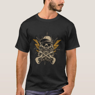 T-shirt Crâne vous faites du rock