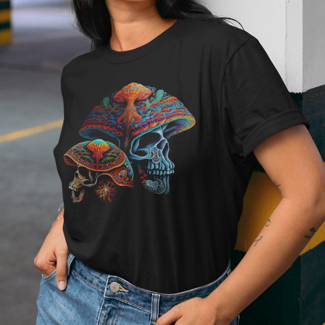 T-shirt Crânes de champignons (Créateur téléchargé)