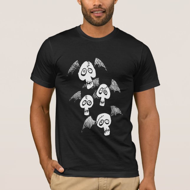 T-shirt Crânes de vampire (Devant)