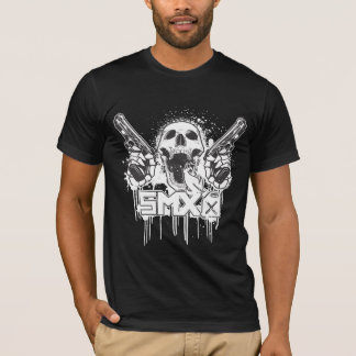 T-shirt Crânes et armes à feu de SMX