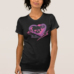 T-shirt Crânes et foudre de Supergirl