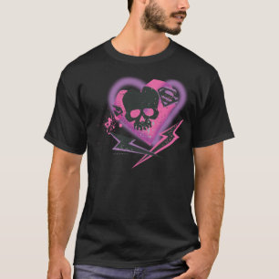 T-shirt Crânes et foudre de Supergirl