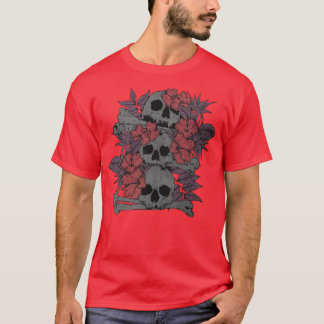 T-shirt Crânes et os croisés