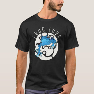 T-shirt Crapaud Amour Grenouille Crapaud Chasseur Amphibie