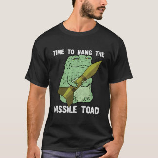 T-shirt Crapaud de gui festif en détresse