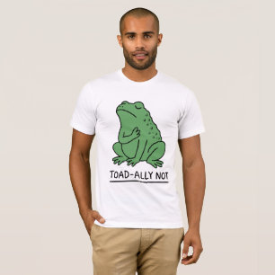 T-shirt Crapaud Drôle - Allié Pas Grenouille