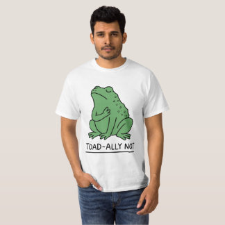 T-shirt Crapaud Drôle - Allié Pas Grenouille