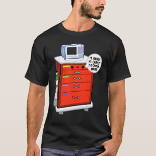 T-shirt Crash Panier Il Est Sûr Tranquille Autour Ici Infi