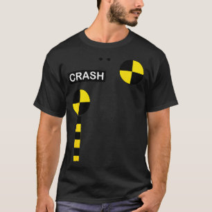 T-shirt Crash Test Dummy Facile Dernière minute Halloween