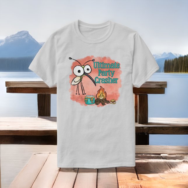 T-shirt Crasher de fête ultime drôle Mosquito (Créateur téléchargé)