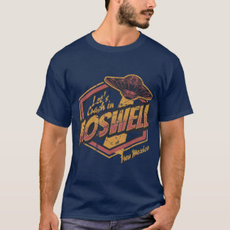 T-shirt Crashons à Roswell les amis