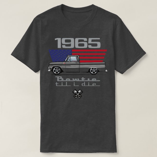 T-shirt Cravate de fond jusqu'à la mort1 (Design devant)