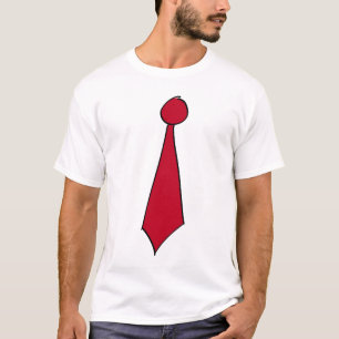 T-shirt Cravate de griffonnage de type