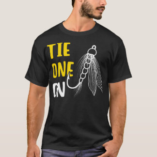 T-shirt Cravate Un Sur La Pêche À La Mouche