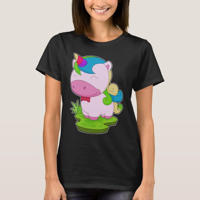 T-shirt Cravate Unicorn Bow (Devant)