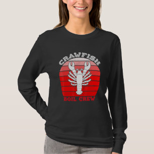 T-shirt Crawfish Boil Crew Seafood Cajun Crayfish Louisian
