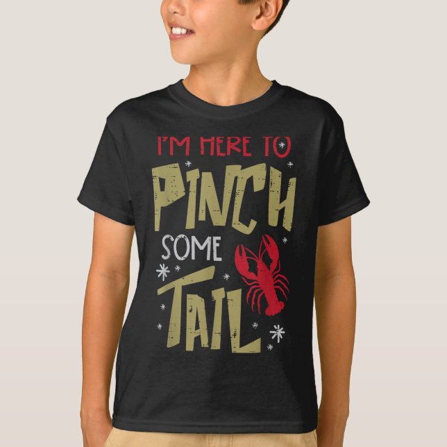 T-shirt Crawfish Ici Pour Nch Tail Lobster Crayfish Hommes (Devant)