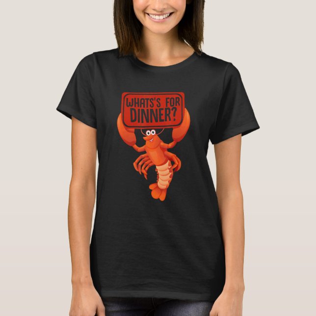 T-shirt Crayfish  Crawfish Boil What's For Dinner Seafood (Devant)