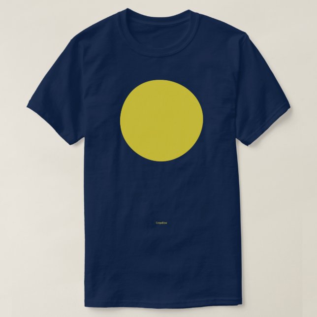T-shirt Crayola circulaire (Design devant)